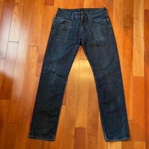 Guess Slim Straight Navy Jeans